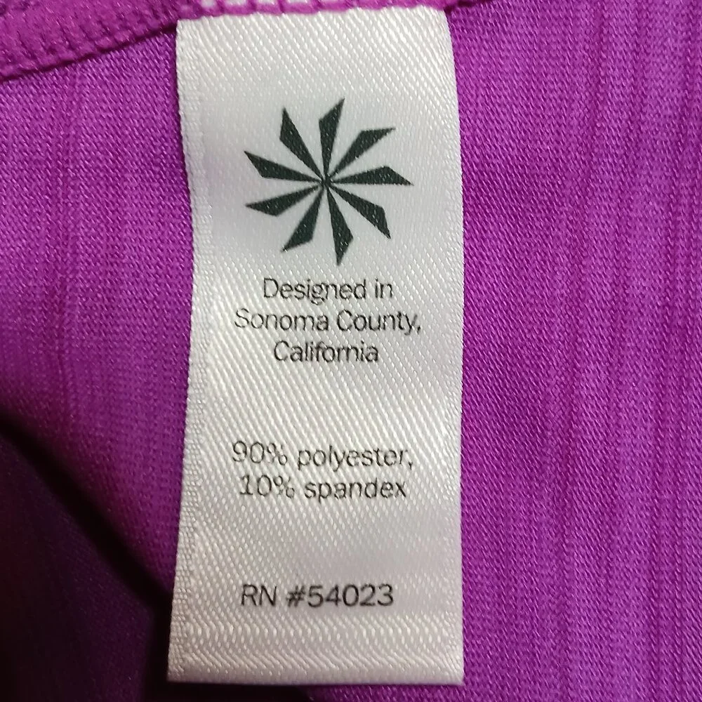 ATHLETA Fuschia Activewear Pullover XXS - EUC - Picture 6 of 7